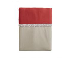 Essix Toi&Moi Bandana Drap de lit Coton/Percale de coton Sienne 180 x 290 cm