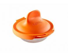 Brandani 54691 Coupelle PerforÃ©e Hors DOeuvre Porcelaine Blanc Naturel/Bambou Multicolore