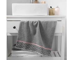douceur dinterieur Botanica SERVIETTE DE TOILETTE, Gris, 50 x 90 CM
