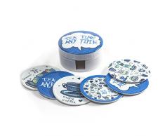 Signes Grimalt 488572 â Set de Dessous de Plat, à 11 cm, Couleur Bleu