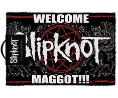Slipknot GP85411 Paillasson 40 x 60 cm (Welcome Maggot), Multicolor