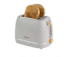 PROGRESS EK3756PGRY-VDE Scandi 2-Slice Toaster with European Plug, 870 W, Grey
