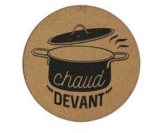 TOTALLY ADDICT KA2937 Dessous de Plat Marron,Noir