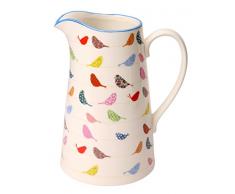 Dexam 16050361 Little Bird Grande carafe en porcelaine 18 cm