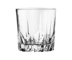 Dajar carats 64304 pasabahce Lot de 6 Verres à Whisky, 198 ML