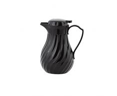 Louis Tellier N5078 Pichet Isotherme Torsadé Noir 0,6 L