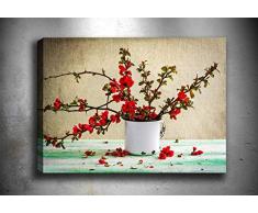 Bonamaison Peinture sur toile, multicolore, 70 x 100 cm - ConÃ§u et fabriquÃ© en Turquie