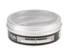 Fabscraps Argent embellissements Miroir décoratif