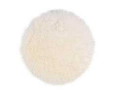 GÃ¶zze Coussin de Chaise en Peau de Mouton Ã 38 cm, Blanc cassÃ©, 38 x 38 cm