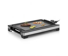 Tristar, Plancha Electrique, BP-2781, 37x25cm, Noir Inox, 2000W