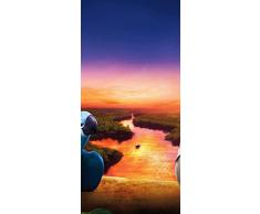PeelitStickit 60Â Largeur x Hauteurâ¯: 130Â cm Rio 5,1Â cm de Haute qualitÃ© Papier Peint Mural en Vinyle