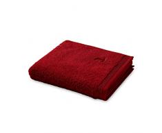 möve Superwuschel serviette de douche, Coton, Ruby, 80 x 150 cm
