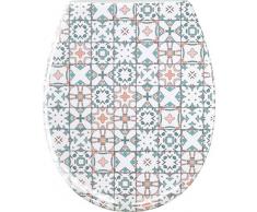 Kleine Wolke Textilgesellschaft 1846148075 Abattant WC Plastique, Multicolore, 45 x 37 x 5 cm