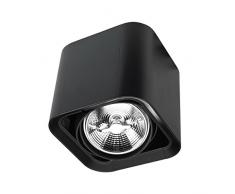 LEDs C4 90-3546-60-00 baco led Plafonnier 1xgu5,3 0w : Noir