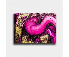 Bonamaison Peinture sur toile, multicolore, 50 x 70 cm - ConÃ§u et fabriquÃ© en Turquie