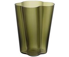 Iittala 1051197 Alvar Aalto Collection Vase Cristal Vert