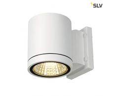 applique murale - saillie à led - enola_c out wl applique, ronde- blanc - 9w led, 3000k, 35de