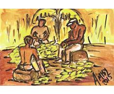 Papier Peint poster panoramique MARACUJA 4 x 2,70 m | DÃ©co et photo murale XXL QualitÃ© HD Scenolia