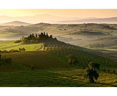 Papier Peint poster panoramique SAN QUIRICO 4 x 2,70 m | DÃ©co et photo murale XXL QualitÃ© HD Scenolia