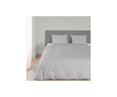 Emotion Jeans Couture Housse de Couette, Coton, Noir, King, Coton, Gris Clair, Double