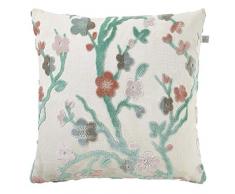Dutch Decor Mimosa â Coussin, 45x45 cm, Branche Abricot