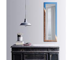 Bonamaison DÃ©coration Murale Impression sur Miroir EncadrÃ© sur Toile, Dimensions: 40 x 120 Cm - ConÃ§u et fabriquÃ© en Turquie