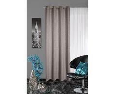 eurof irany ZAS/John/Kaka Rideau occultant John Rideau à Åillets, Polyester, Marron, 0,02 x 140 x 250 cm