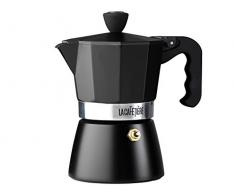 Creative Tops La Cafetiere 6 Tasses Classic Espresso Machine à café Percolateur, Noir, Noir, 3 Tasses