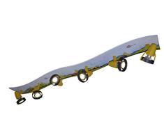 Niermann Standby 693 Plafonnier Bois, Multicolore, 115 x 15 x 18 cm