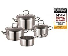 Schulte-Ufer Set1029 Batterie de Cuisine Allround Profi-Star 4 pièces