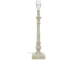 Better & Best 1831650 â lampe de table avec colonne carrée, couleur gris clair