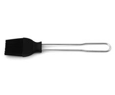 Fackelmann FM Professional 21525 Cuisine, Pinceau de pâtisserie, Acier Inoxydable, Silicone, Noir, 25,3 x 5,9 x 1,1 cm