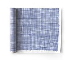 Serviette de table en coton 32x32cm - Rouleau de 6 serviettes - motifs/imprimÃ©s Rayures