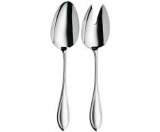 WMF Premiere Couverts à Salade 2 pièces en Acier Inoxydable Poli extrêmement résistant aux Rayures