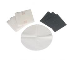 DeLonghi 552094Â Filtre pour friteuse FP-EC/FP-A - 3Â filtres graisse, 3Â filtres charbon actif et 3Â filtres huile