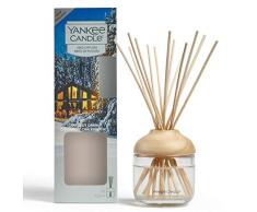Yankee Candle Brins Diffuseurs, Chalet éclairé à la Bougie, 120 ml, Jusquà 10 Semaines de Parfum