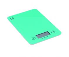 kela 15728 Balance de Cuisine Digitale en Verre, 15x23 cm, Pinta Turquoise