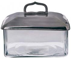 Better Best 0552333 & Cristal Grand Miroir rectangulaire en Cuir avec poignées en Forme darc