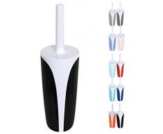 Homexpert 141498 Brosse de WC Kandy en Noir, Plastique, 35x10x10 cm