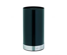 Kela 11308 Nitra Bloc Couteaux de Cuisine Noir 22,5 x 11 cm