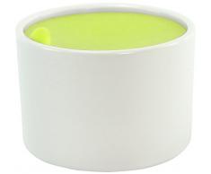 COOKUT RAM9VE2 Set 2 ramequins 9 cm - Vert, Céramique/Silicone