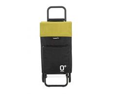 GARMOL Chariot de Courses 59L Noir/Vert