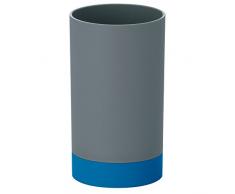 kela 20181 Gobelet Coletta en Plastique Gris/Bleu, 7 x 7 x 12 cm