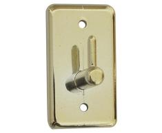 Brinox - Mini Cintre adhésif Grande Or