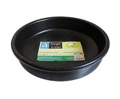 A Fuego Lento A Mijoteuse Sauteuse Four Pierre, Argile, Noir Granite, 28. cm