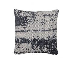 MICA Decorations 1001132Â Perkin Coussin, Tissu, Bleu, ca. 40 x 40 cm