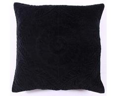 La Finesse - Housse de Coussin carrÃ©e dÃ©corative 50 x 50 cm pour la Maison en Coton pour Le Salon, Le canapÃ©, la Chambre Ã Coucher, Tissu colorÃ©, Taille Unique