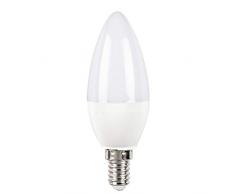 Xavax Ampoule LED (40 W, E14, 470 lm, 15000 h, blanc chaud, LED 230V, ampoule en forme de bougie, imitant la lumière du jour) Mate