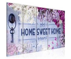 Tableau decoration murale La douceur du foyer 150 x 60 cm - XXL Impression sur Toile Salon Appartment 5 Parties - prÃªt Ã accrocher - 503756c