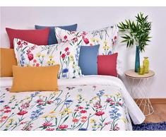 MI CASA 270X270 Boutis Mile (180) + 2FC 50 x 70, Coton, 50% Polyester, Unique